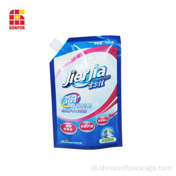 Stand Up Pouch Untuk 1000ml Deterjen Cair